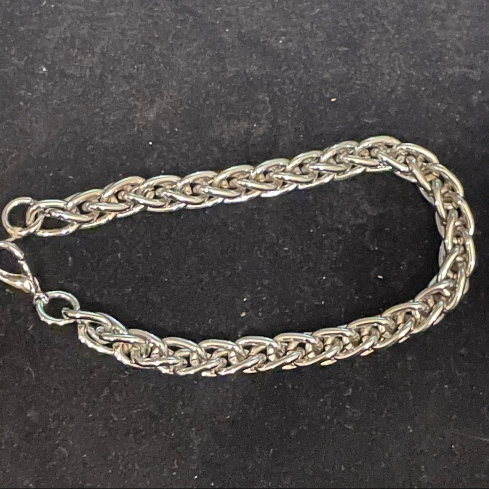 Stainless Steel Rope bracelet. 9”